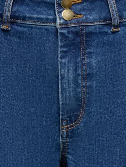 ONLMADISON Vita alta Wide Leg Fit Cropped Jeans