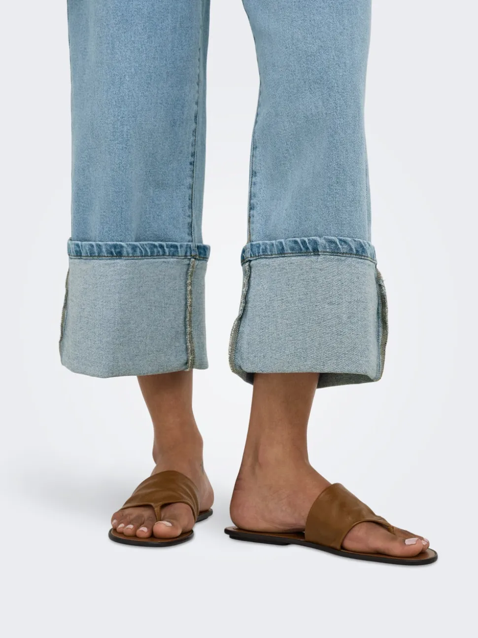 ONLMADISON Vita alta Wide Leg Fit Jeans