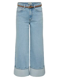 ONLMADISON Vita alta Wide Leg Fit Jeans