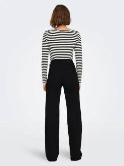 ONLMADISON Vita alta Wide Leg Fit Jeans