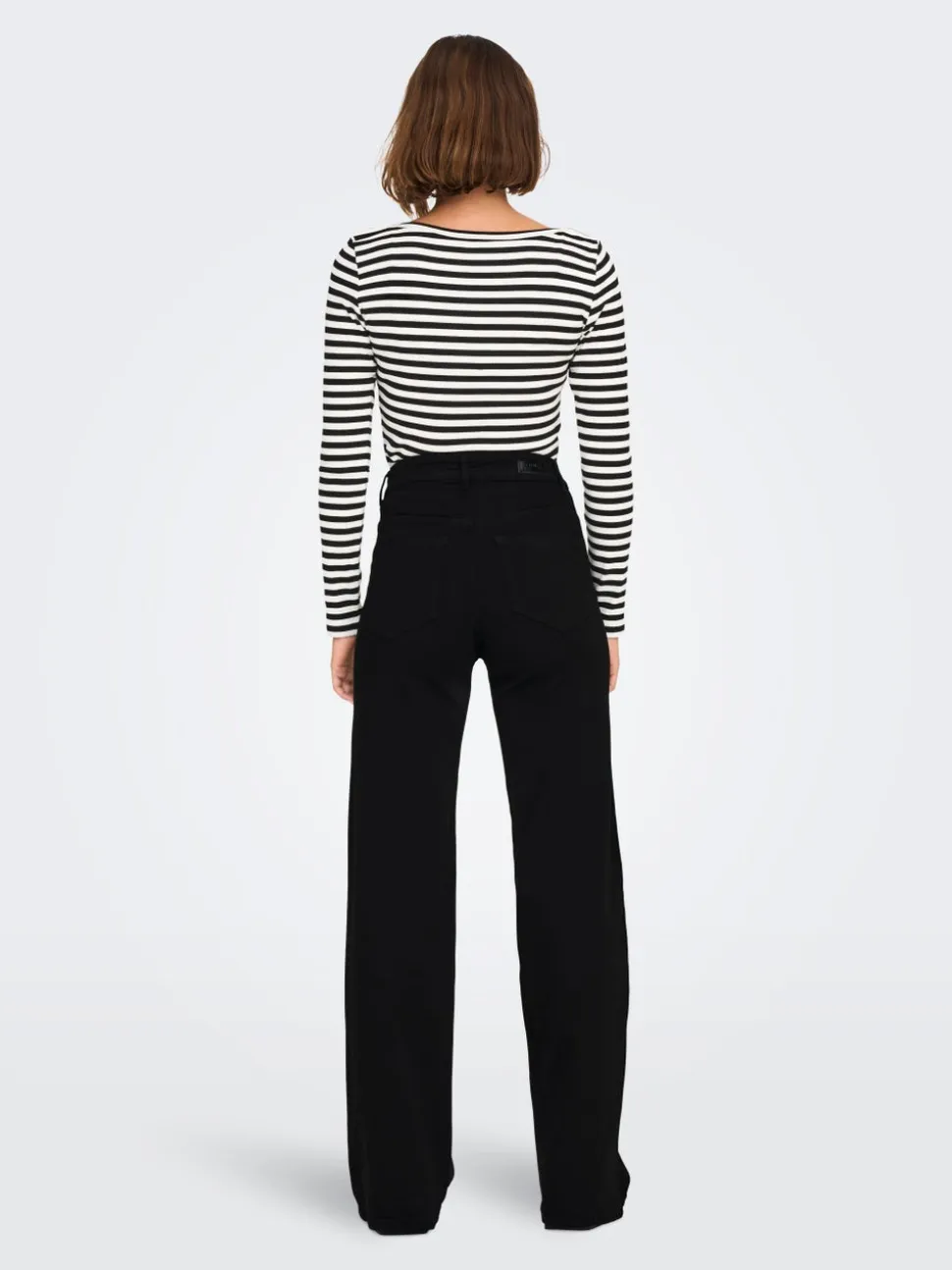 ONLMADISON Vita alta Wide Leg Fit Jeans