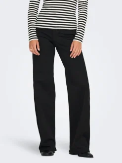 ONLMADISON Vita alta Wide Leg Fit Jeans