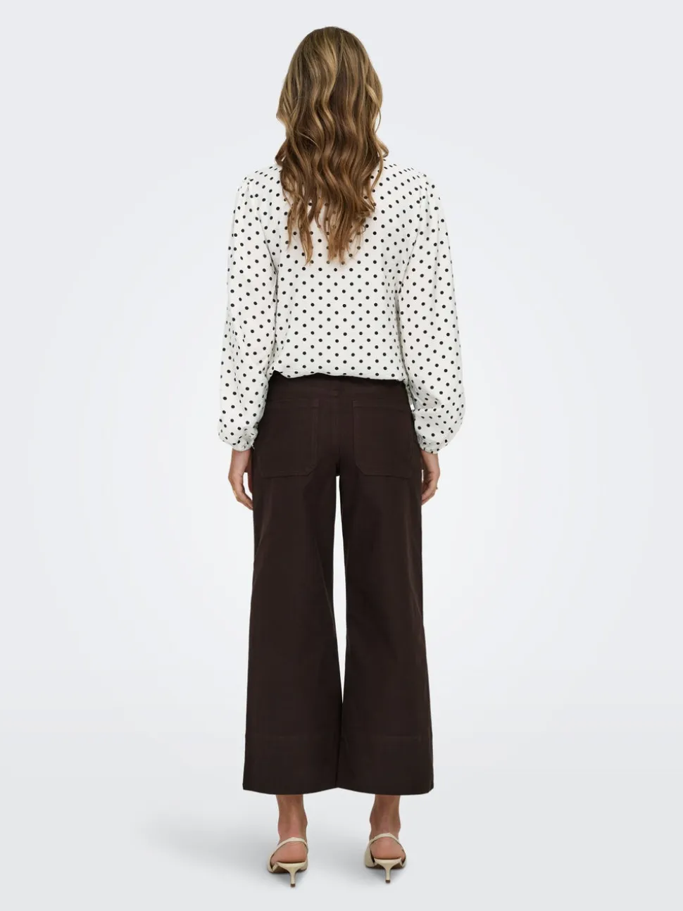 ONLMADISON-CLAIR Cropped Fit Pantaloni