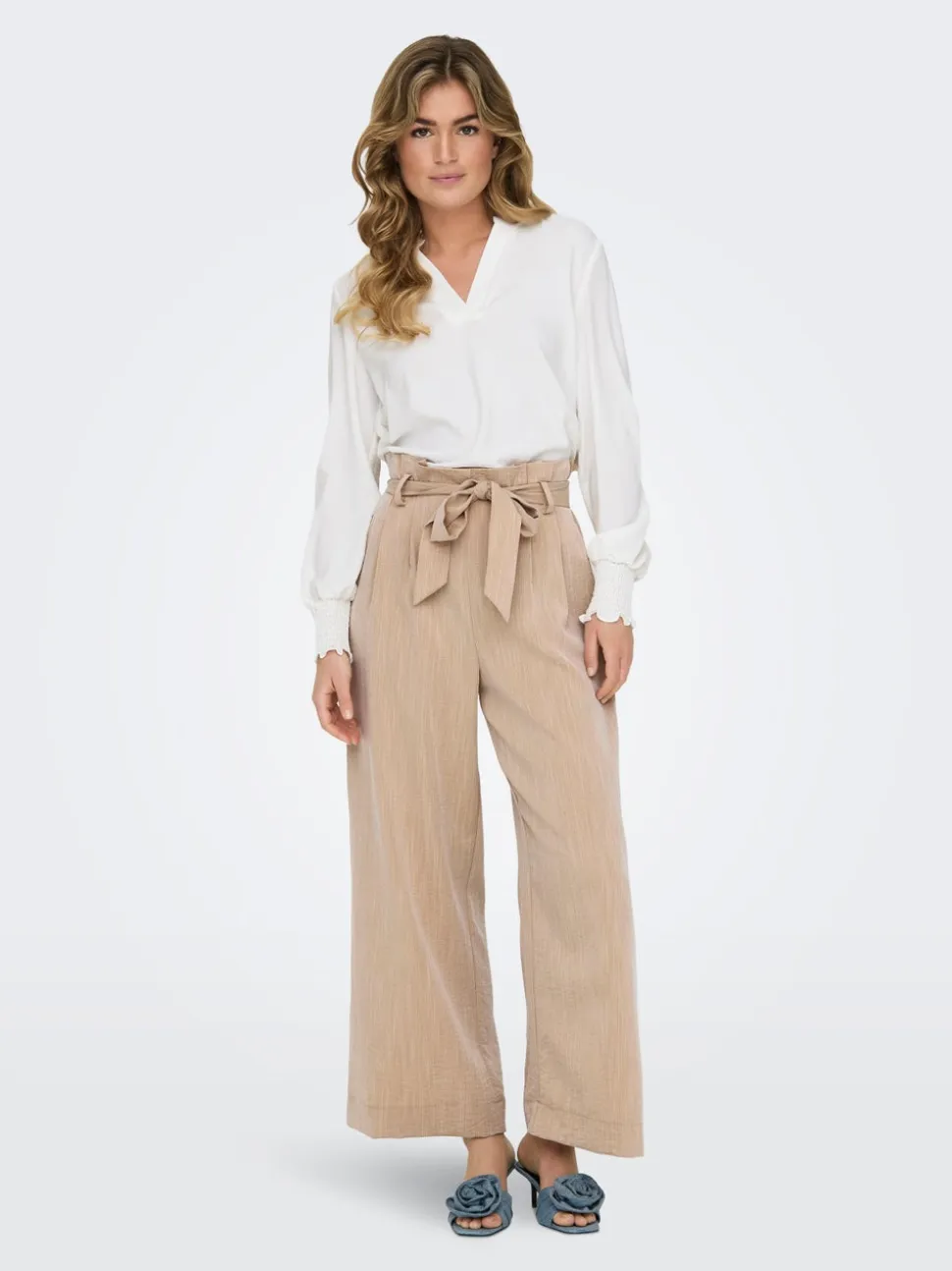 ONLMARSA Flared Fit Pantaloni a caramella