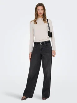 ONLMAYA Vita media Wide Leg Fit Jeans