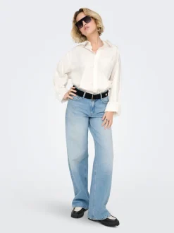 ONLMAYA Vita media Wide Leg Fit Jeans