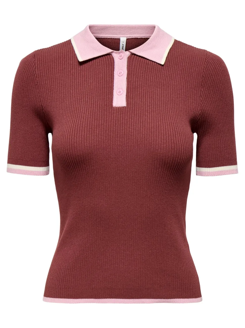 ONLMEDDI Capo in maglia con colletto polo