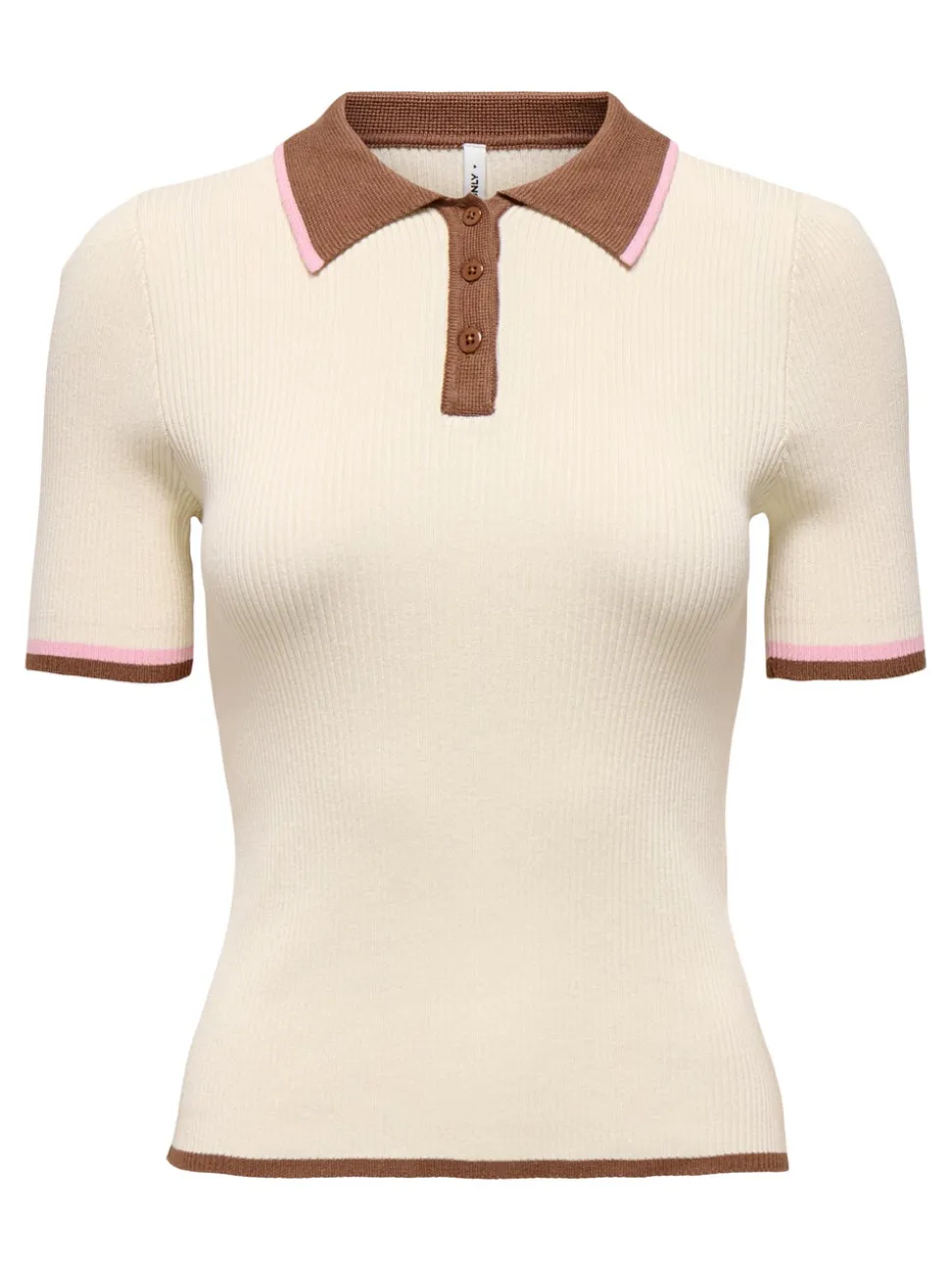 ONLMEDDI Capo in maglia con colletto polo