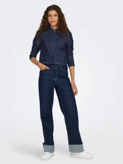 ONLMERCER Vita alta Wide Leg Fit Jeans