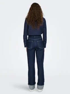 ONLMERCER Vita alta Wide Leg Fit Jeans