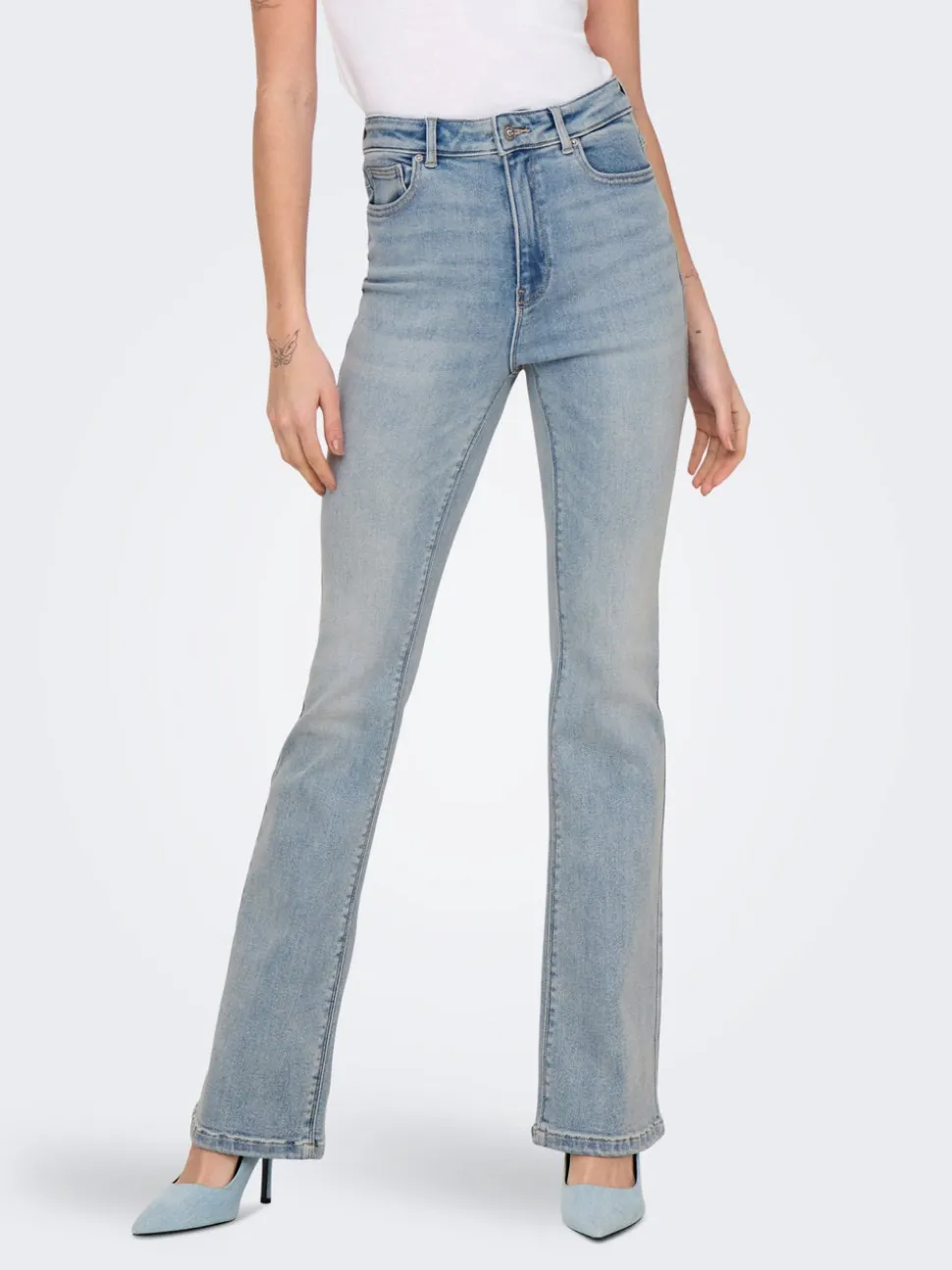 ONLMILA Vita alta Flared Fit Jeans