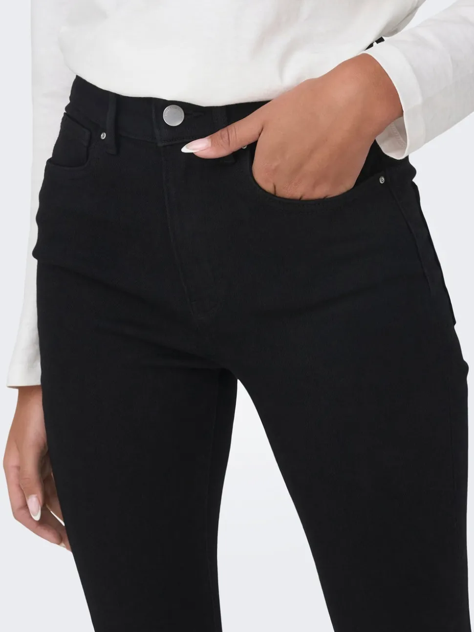 ONLMILA Vita alta Skinny Fit Lunghezza alla caviglia Jeans