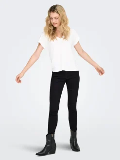 ONLMILA Vita alta Skinny Fit Lunghezza alla caviglia Jeans