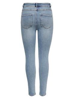 ONLMILA Vita alta Skinny Fit Lunghezza alla caviglia Jeans