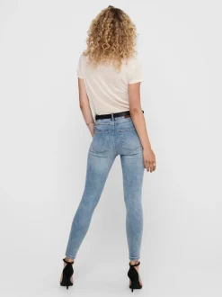 ONLMILA Vita alta Skinny Fit Lunghezza alla caviglia Jeans