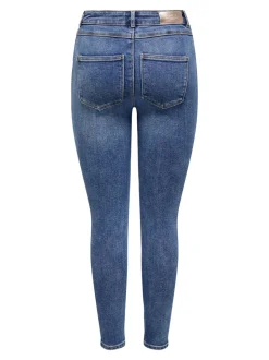 ONLMILA Vita alta Skinny Fit Lunghezza alla caviglia Jeans