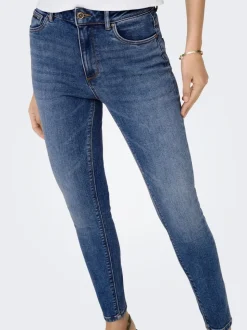 ONLMILA Vita alta Skinny Fit Lunghezza alla caviglia Jeans