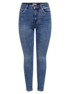 ONLMILA Vita alta Skinny Fit Lunghezza alla caviglia Jeans