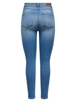 ONLMILA Vita alta Skinny Fit Lunghezza alla caviglia Jeans