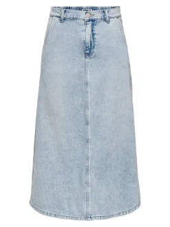 ONLMINDY Denim Gonna in jeans Gonna lunga