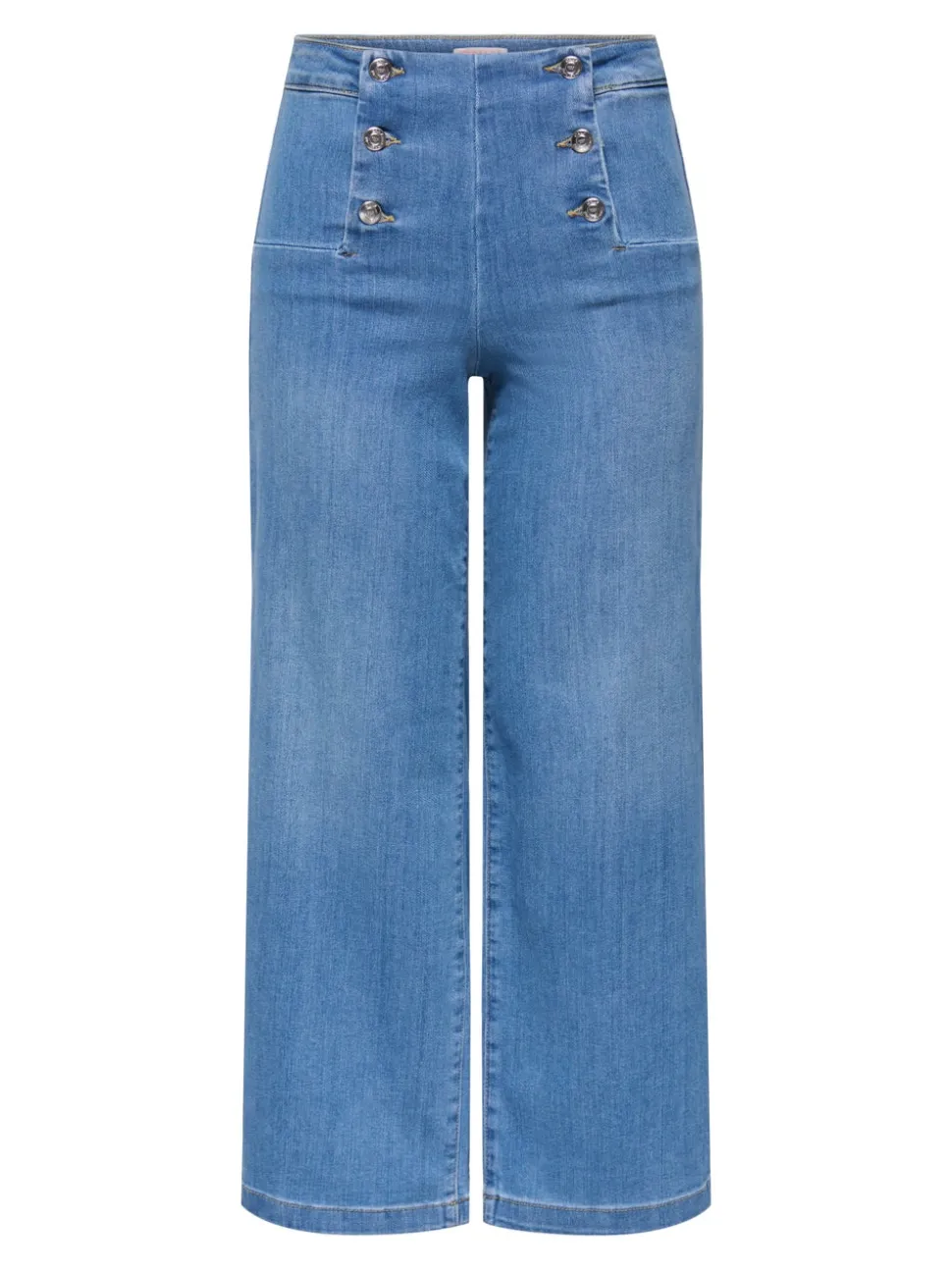 ONLNEW Vita alta Vestibilità ampia - Corto Cropped Jeans