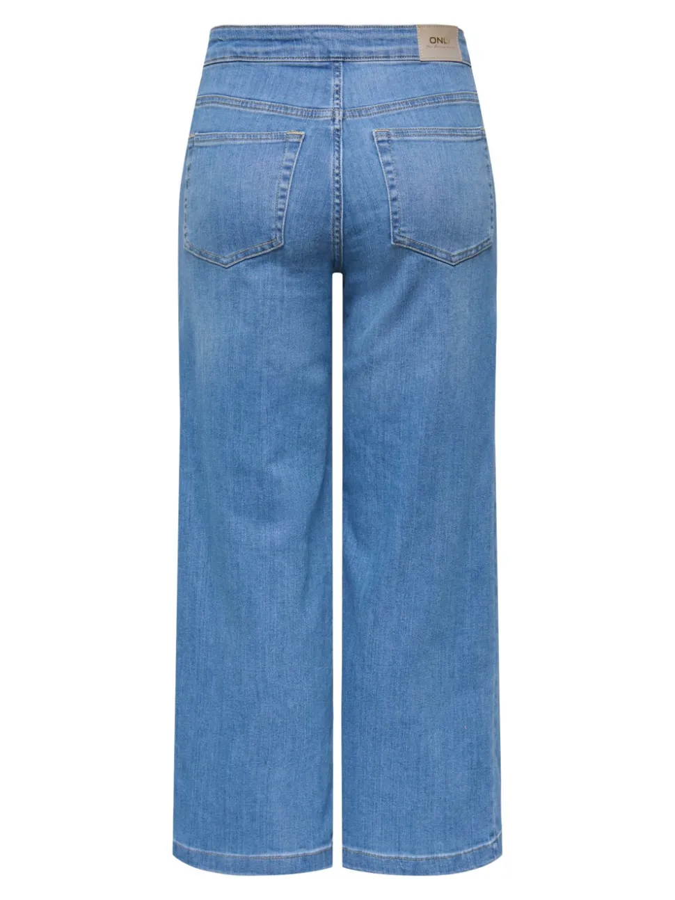 ONLNEW Vita alta Vestibilità ampia - Corto Cropped Jeans