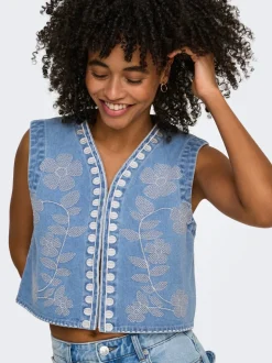 ONLNOELLA Giubbotto in denim