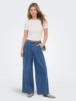 ONLNORRIE Vita alta Wide Leg Fit Jeans