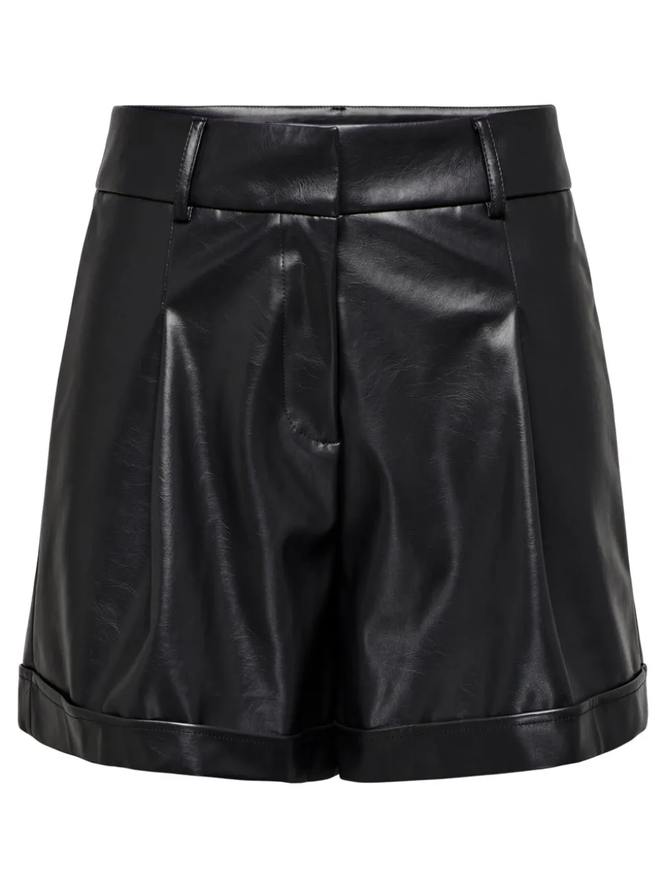 ONLODA Vita media Regular Fit Pantaloncini in finta pelle