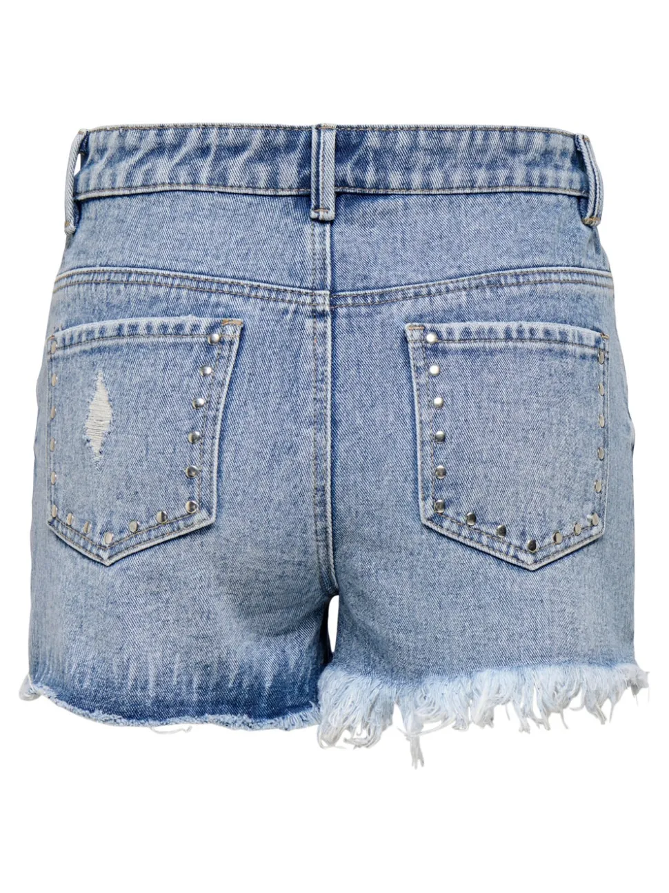 ONLPACY Vita alta Regular Fit Bermuda in jeans