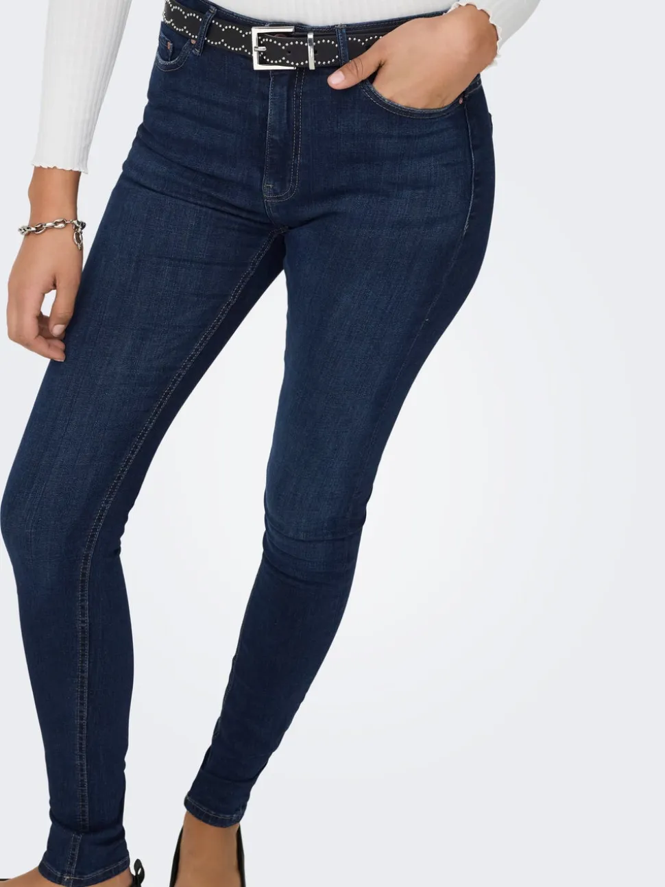 ONLPAOLA Vita alta Skinny Fit Jeans
