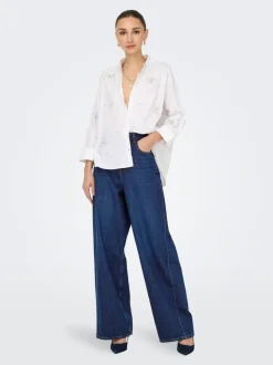 ONLPAULINA Vita alta Baggy Fit Jeans