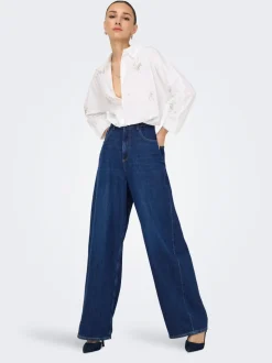 ONLPAULINA Vita alta Baggy Fit Jeans
