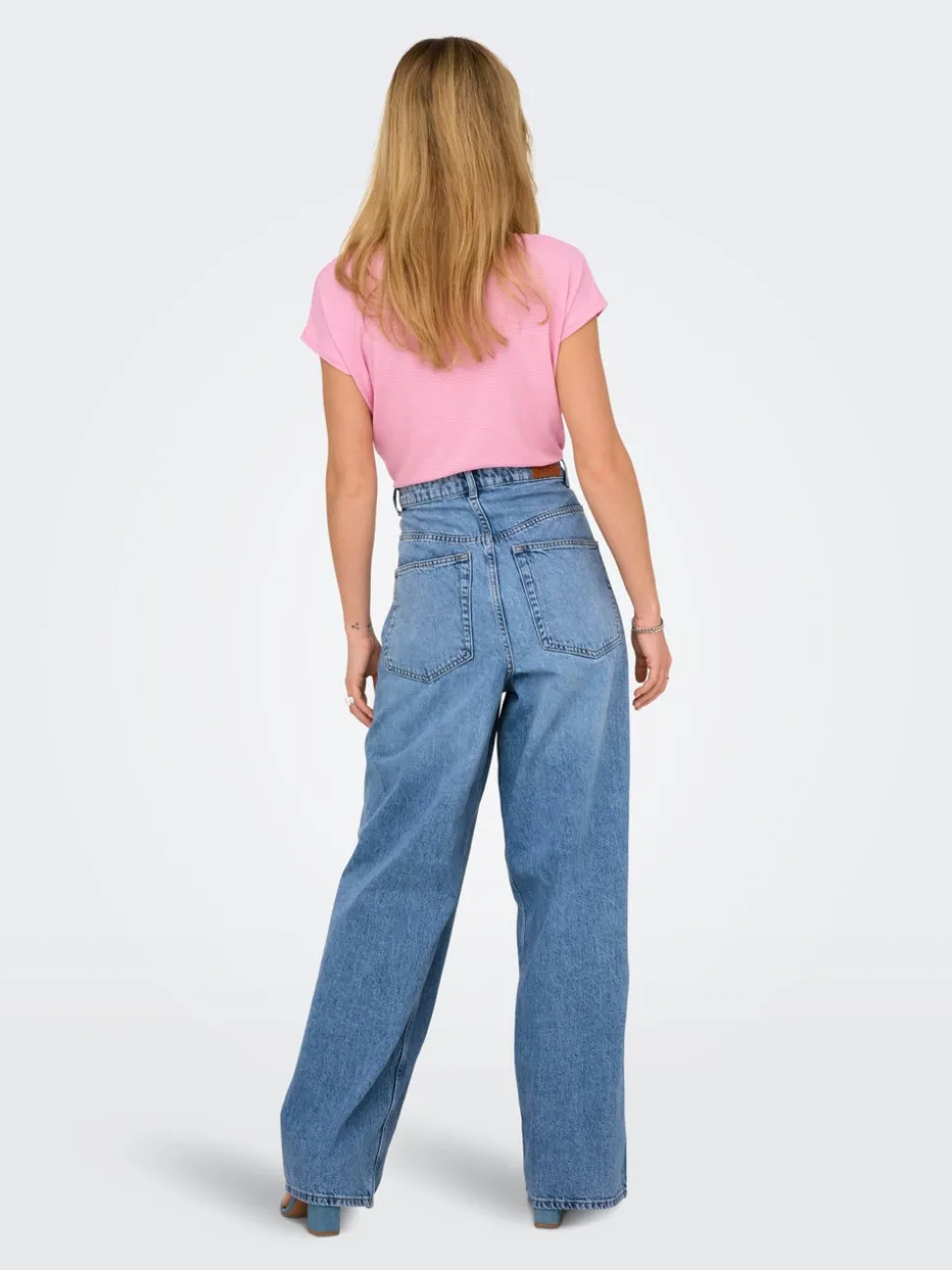 ONLPAULINA Vita alta Baggy Fit Jeans