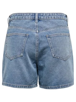 ONLPHINE Vita alta Regular Fit Bermuda in jeans