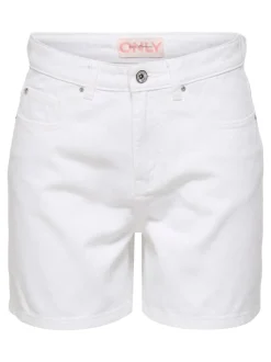 ONLPHINE Vita alta Regular Fit Bermuda in jeans