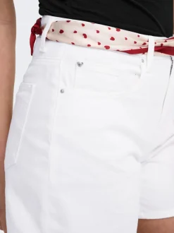 ONLPHINE Vita alta Regular Fit Bermuda in jeans