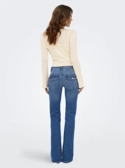 ONLPHOEBE Vita bassa Flared Fit Jeans