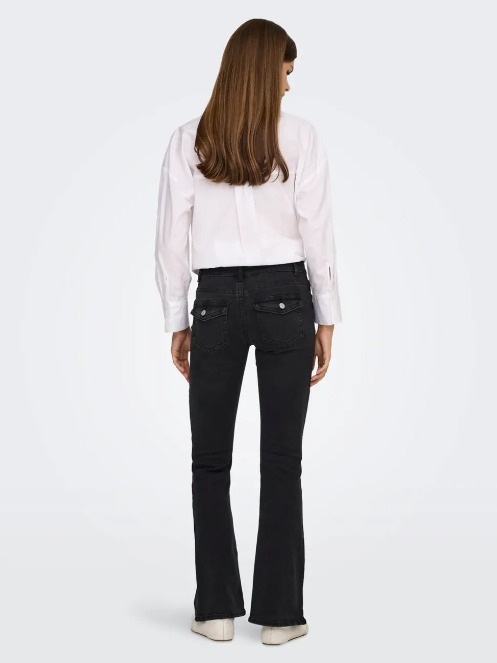 ONLPHOEBE Vita bassa Flared Fit Jeans