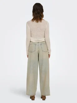 ONLPIPER-SONIC Vita alta Wide Leg Fit Jeans