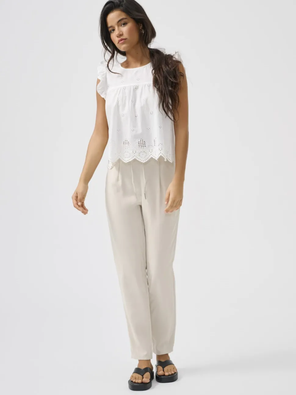 ONLPOPTRASH Straight Fit Pantaloni