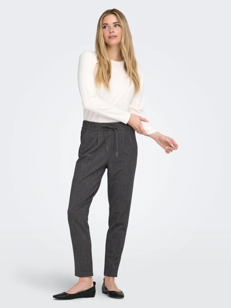ONLPOPTRASH-ELISE Regular Fit Pantaloni classici