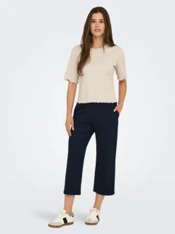 ONLPOPTRASH-SUKI Cropped Fit Pantaloni classici