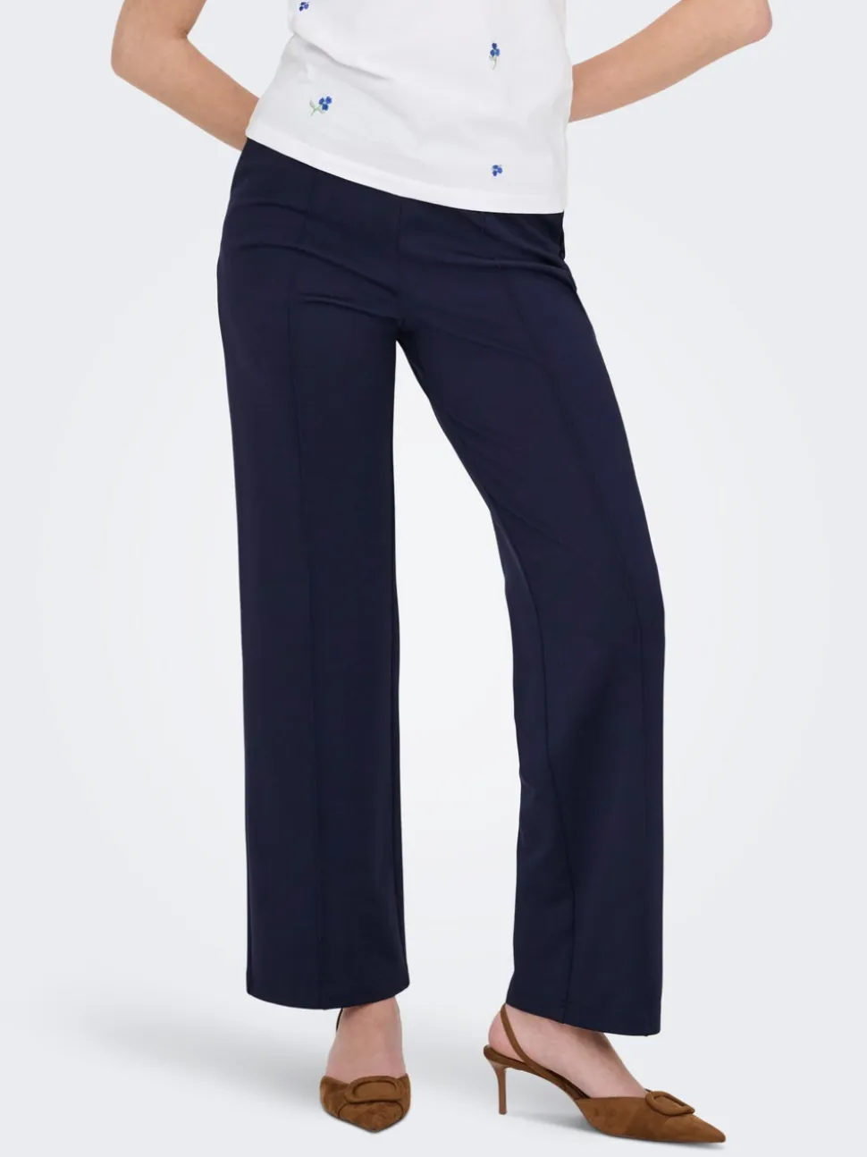 ONLPOPTRASH-SUKI Loose Fit Pantaloni a gamba larga