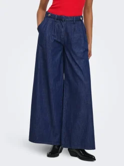 ONLPOSE Vita alta Wide Leg Fit Jeans