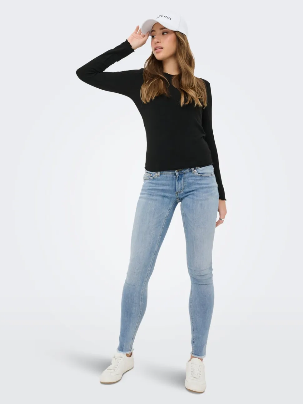 ONLPOWER Vita bassa Skinny Fit Lunghezza alla caviglia Jeans