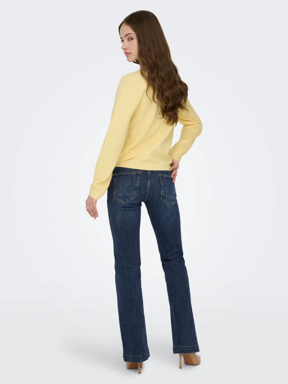 ONLPOWER Vita media Flared Fit Jeans