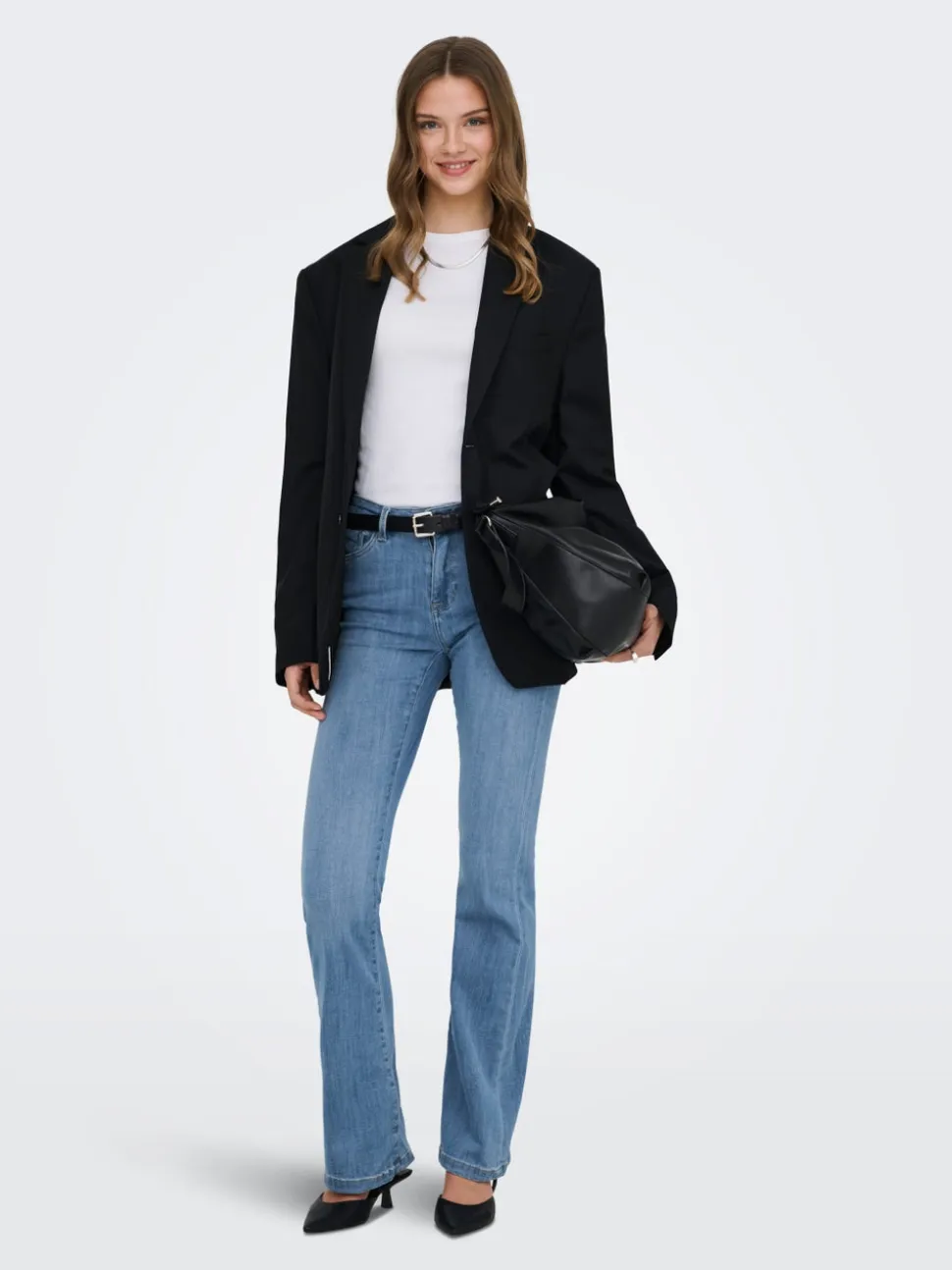 ONLPOWER Vita media Flared Fit Jeans