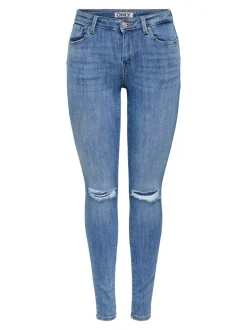 ONLPOWER Vita media Skinny Fit Lunghezza alla caviglia Jeans