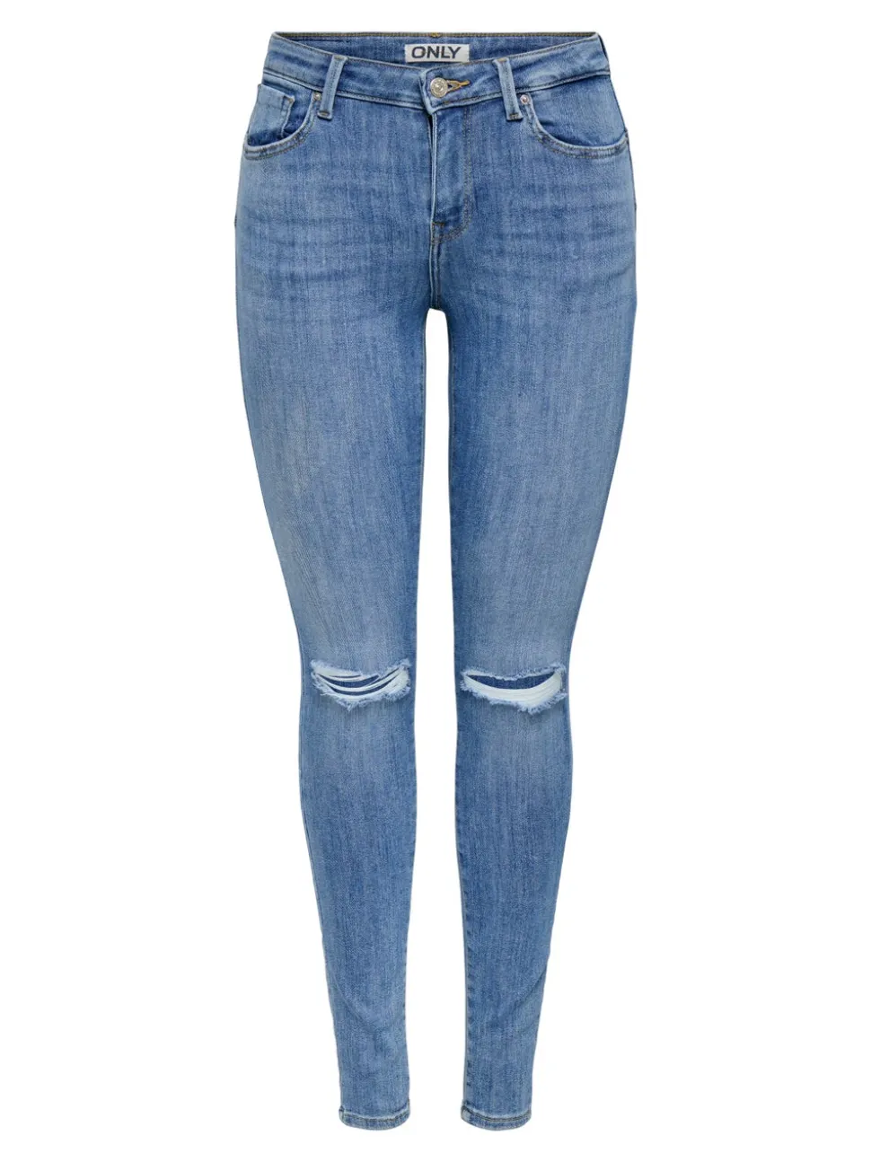ONLPOWER Vita media Skinny Fit Lunghezza alla caviglia Jeans